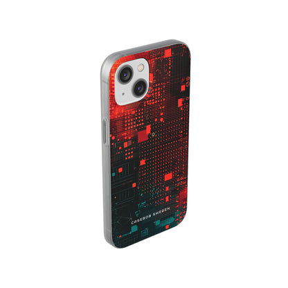 Gradient CyberFlux iPhone 14 - Flexi Phone Case