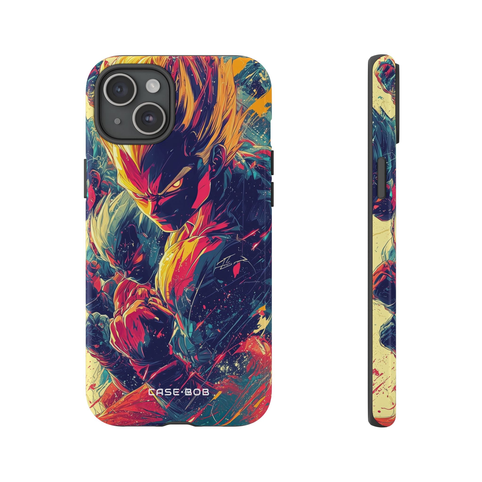 Yellow Fury iPhone 15 Plus Case - Tough