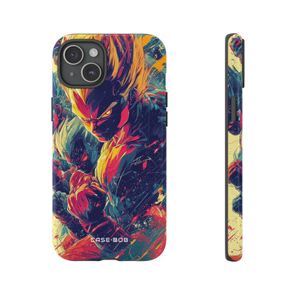 Yellow Fury iPhone 15 Plus Case - Tough