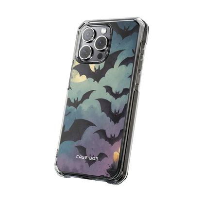 Glowing Bat Swarm iPhone 15 Pro Max Case - Impact