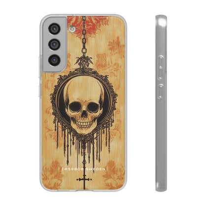 Gothic Skull Elegance Samsung S22 - Flexi Phone Case