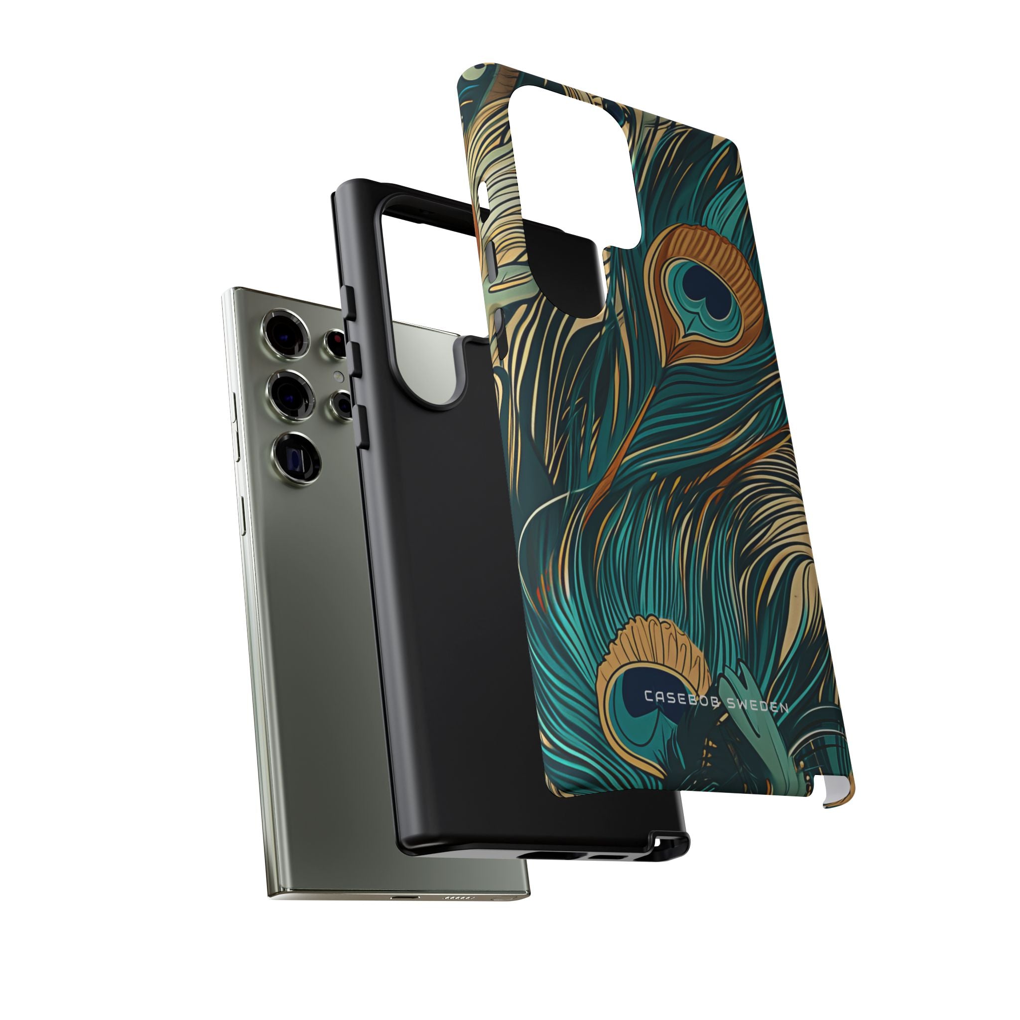 Art Nouveau Peacock Elegance Samsung S23 - Tough Phone Case