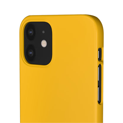 Amber Yellow - Slim iPhone 12 Phone Case