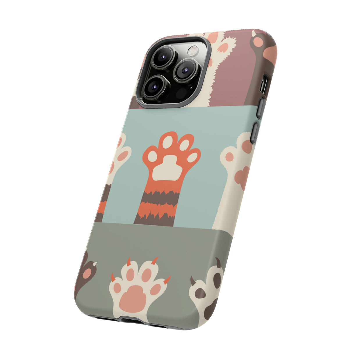 Vintage Cat Paw - Protective Phone Case