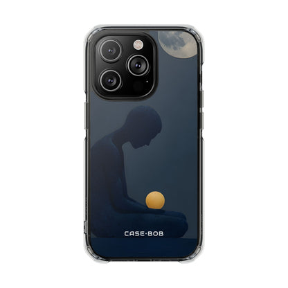 Moonlit Contemplation iPhone 14 Pro Case - Impact