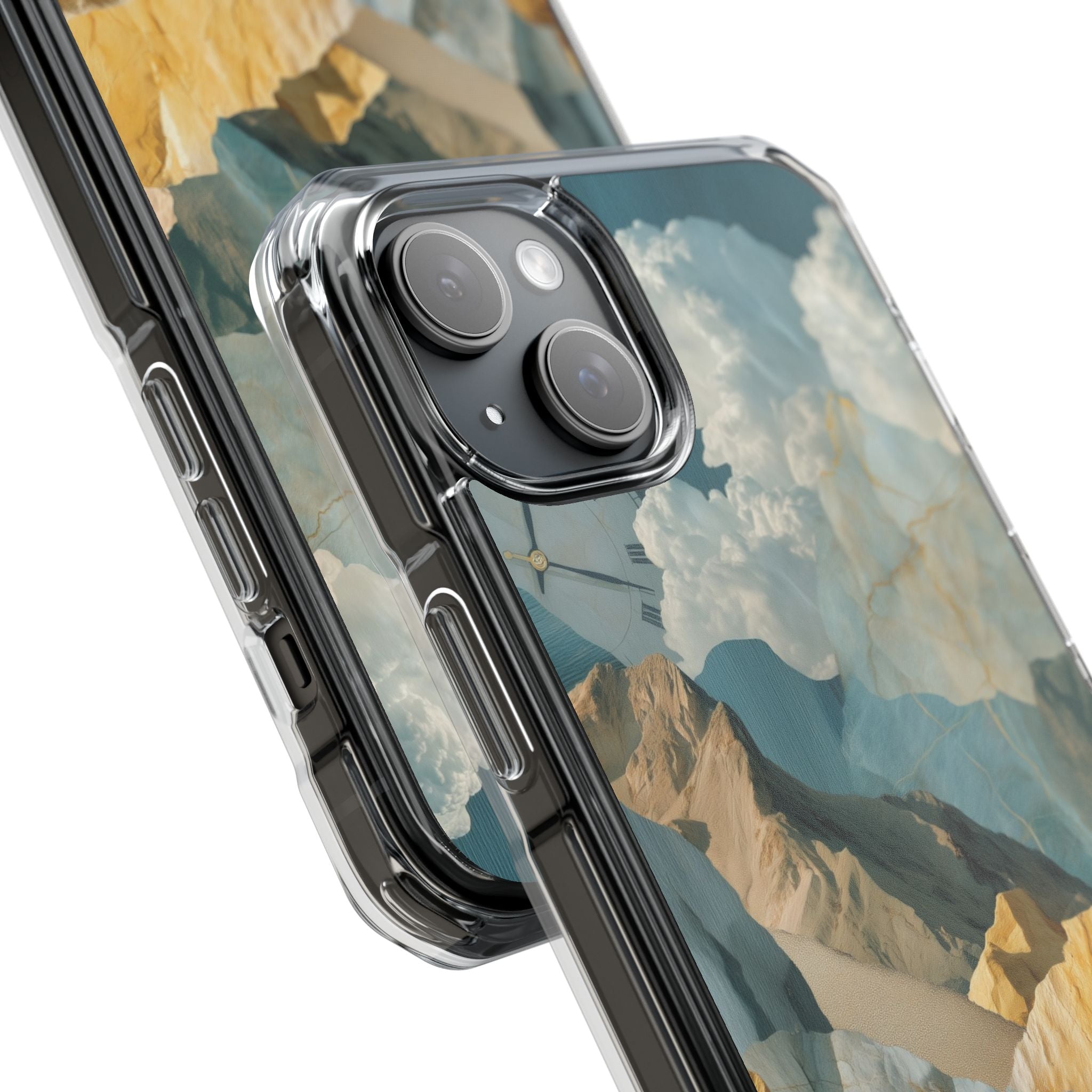 Time Drifts Above iPhone Case - Impact