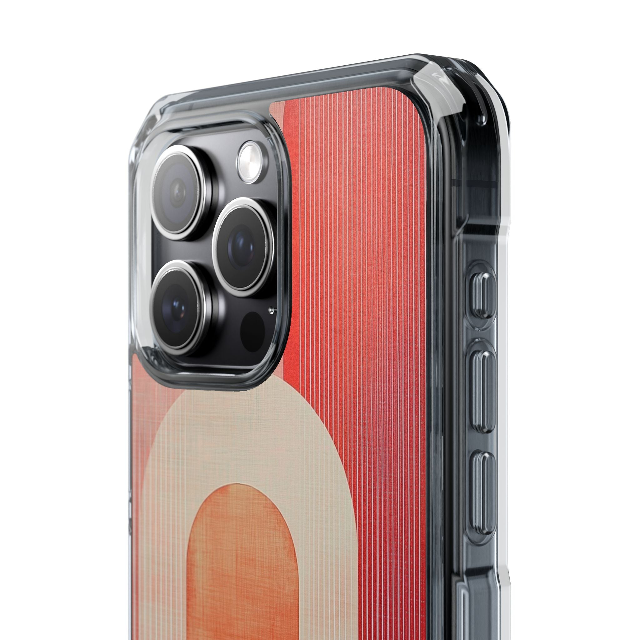 Crimson Arches iPhone 15 Pro Max Case - Impact