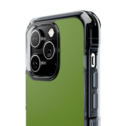 Olive Drab - Transparente Schutzhülle für das iPhone