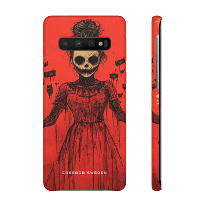 Haunting Scarlet Descent Samsung S10 - Slim Phone Case