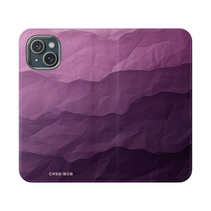 Lavender Waves - iPhone 15 Case - Wallet