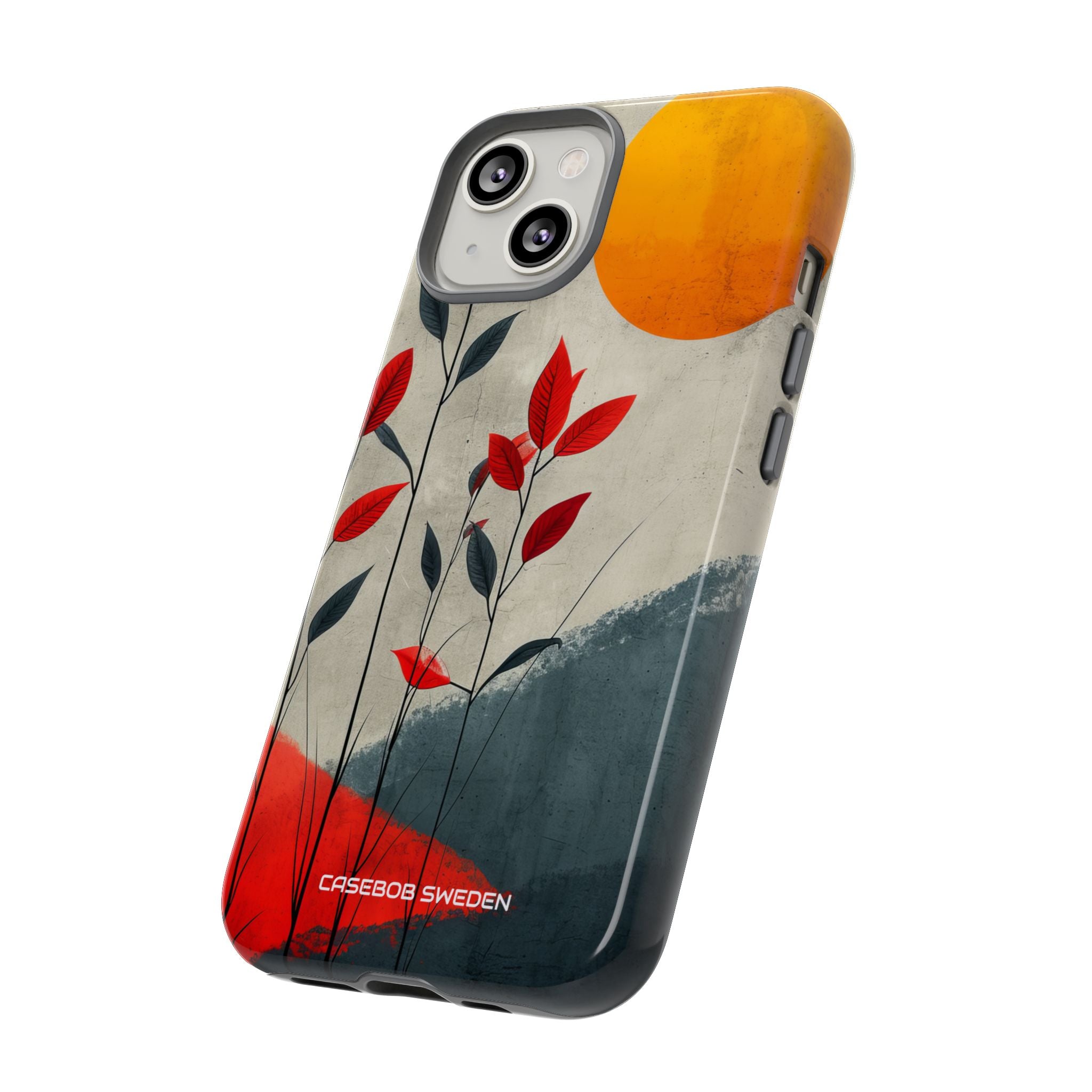 Gray Sunscape - Tough iPhone 14 Phone Case