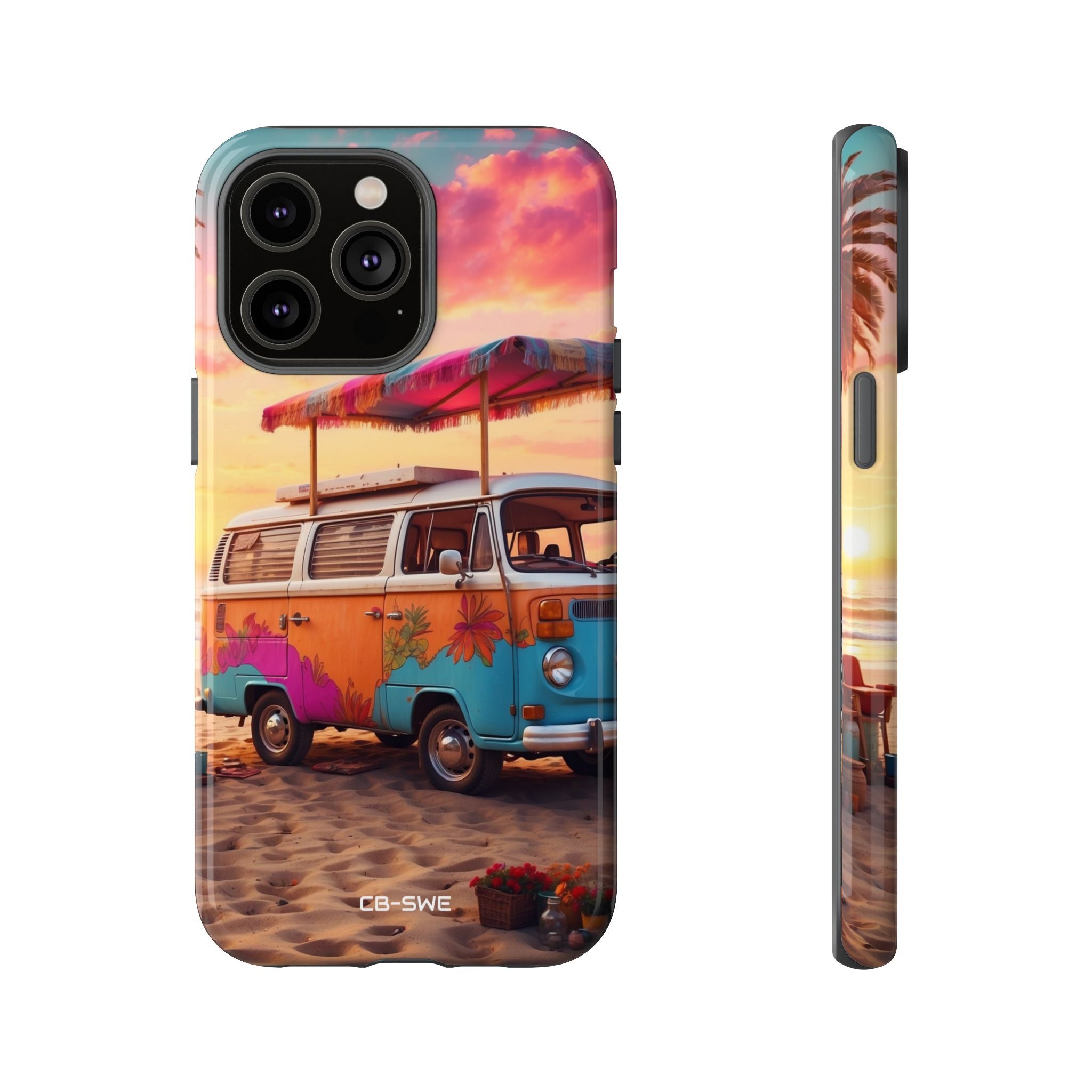 **Van Rests at Shore** - iPhone Case