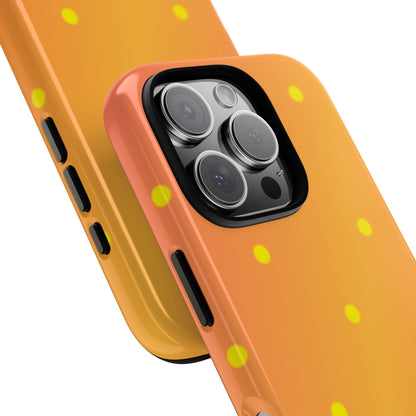Sunset Dots Radiance - iPhone Case