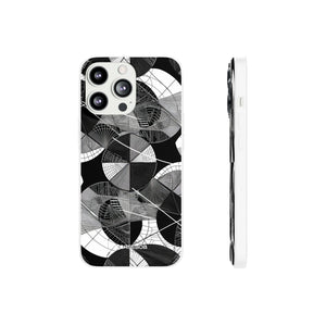 Geometric Elegance | Flexible Phone Case for iPhone