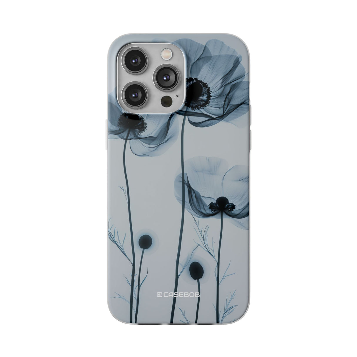 Tranquil Poppy Bloom | Flexible Phone Case for iPhone