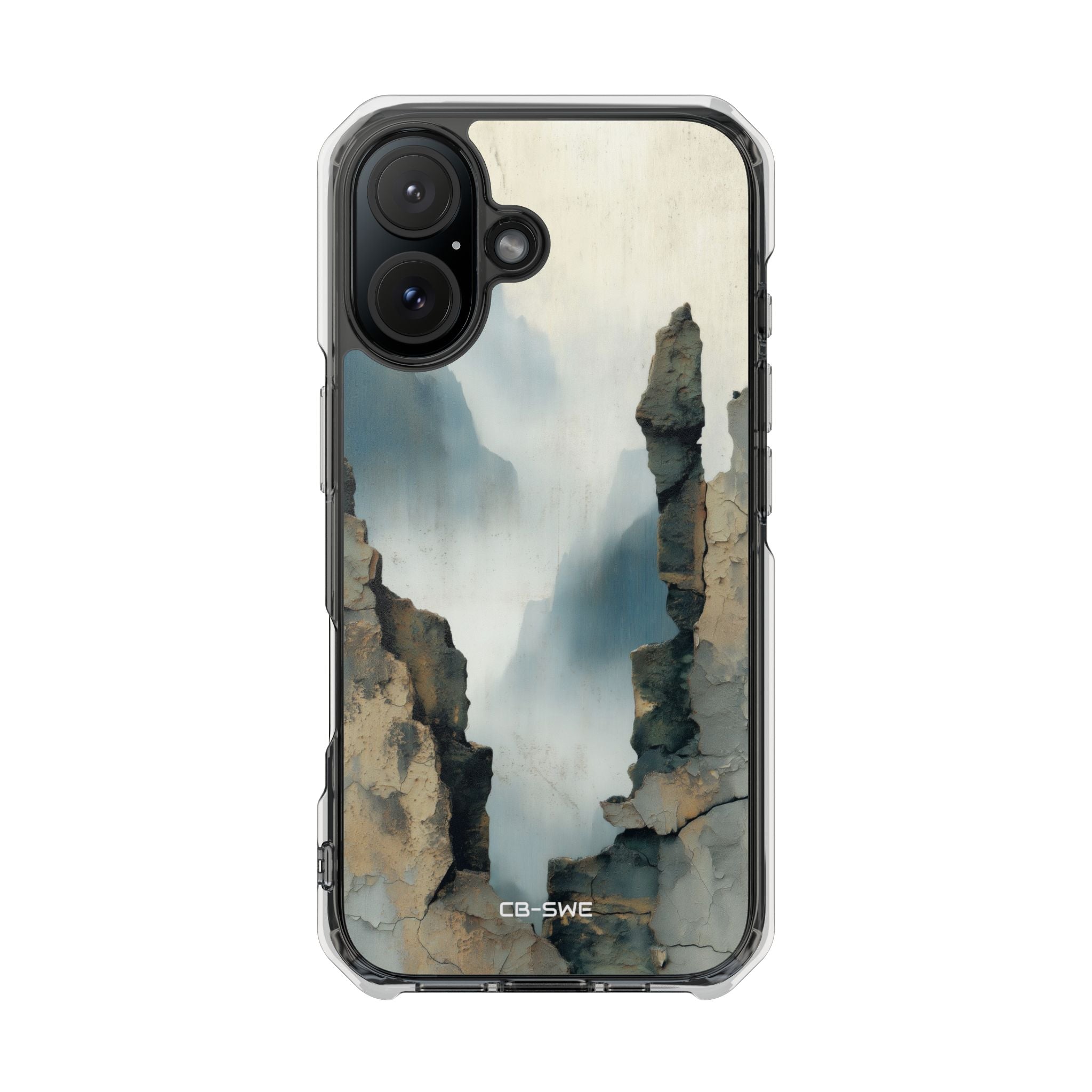 Cracks Frame Serenity iPhone Case - Impact