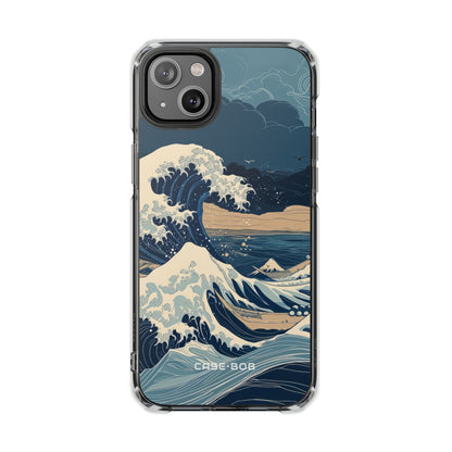 Cresting Blue Wave iPhone 14 Plus Case - Impact
