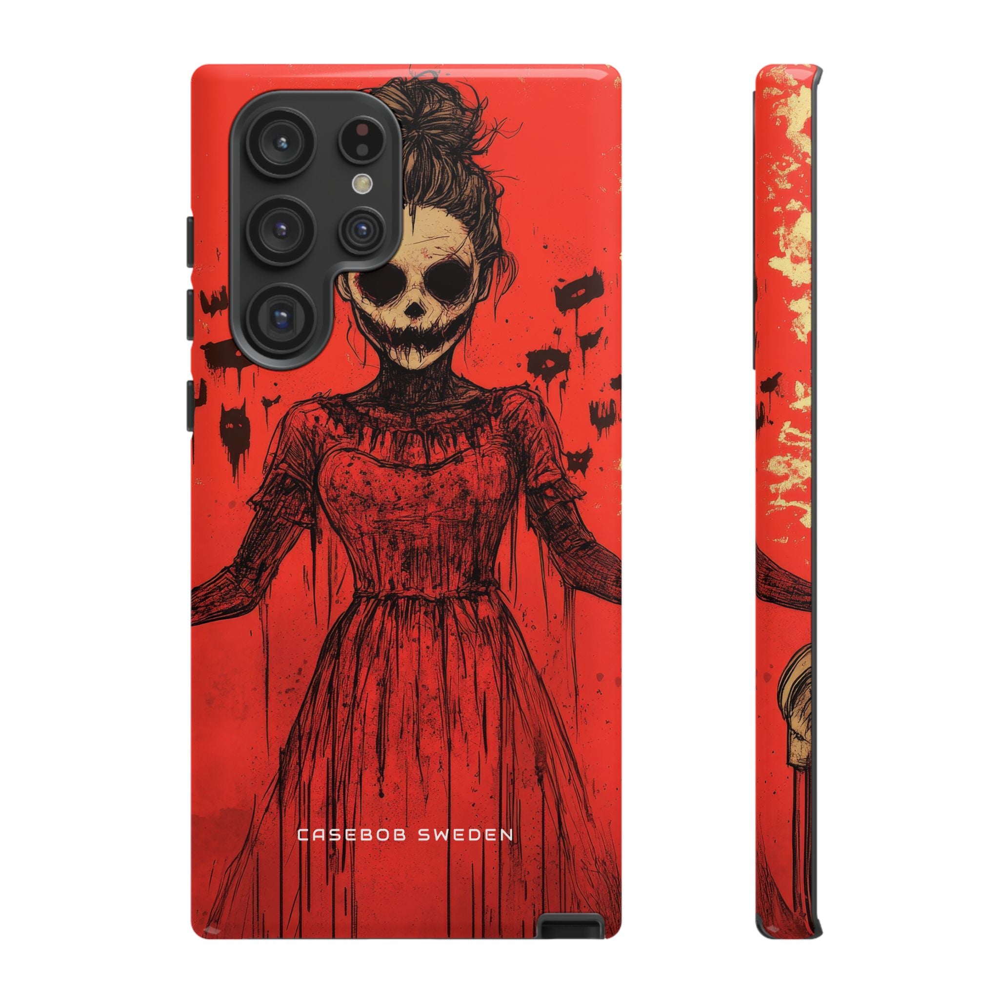 Haunting Scarlet Descent  Samsung S22 - Tough Phone Case