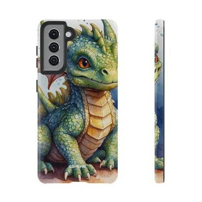Green Dragon Smiles - Samsung Case
