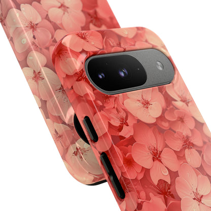 Cherry Blossom Gradient Harmony Google Pixel 9 - Tough Phone Case