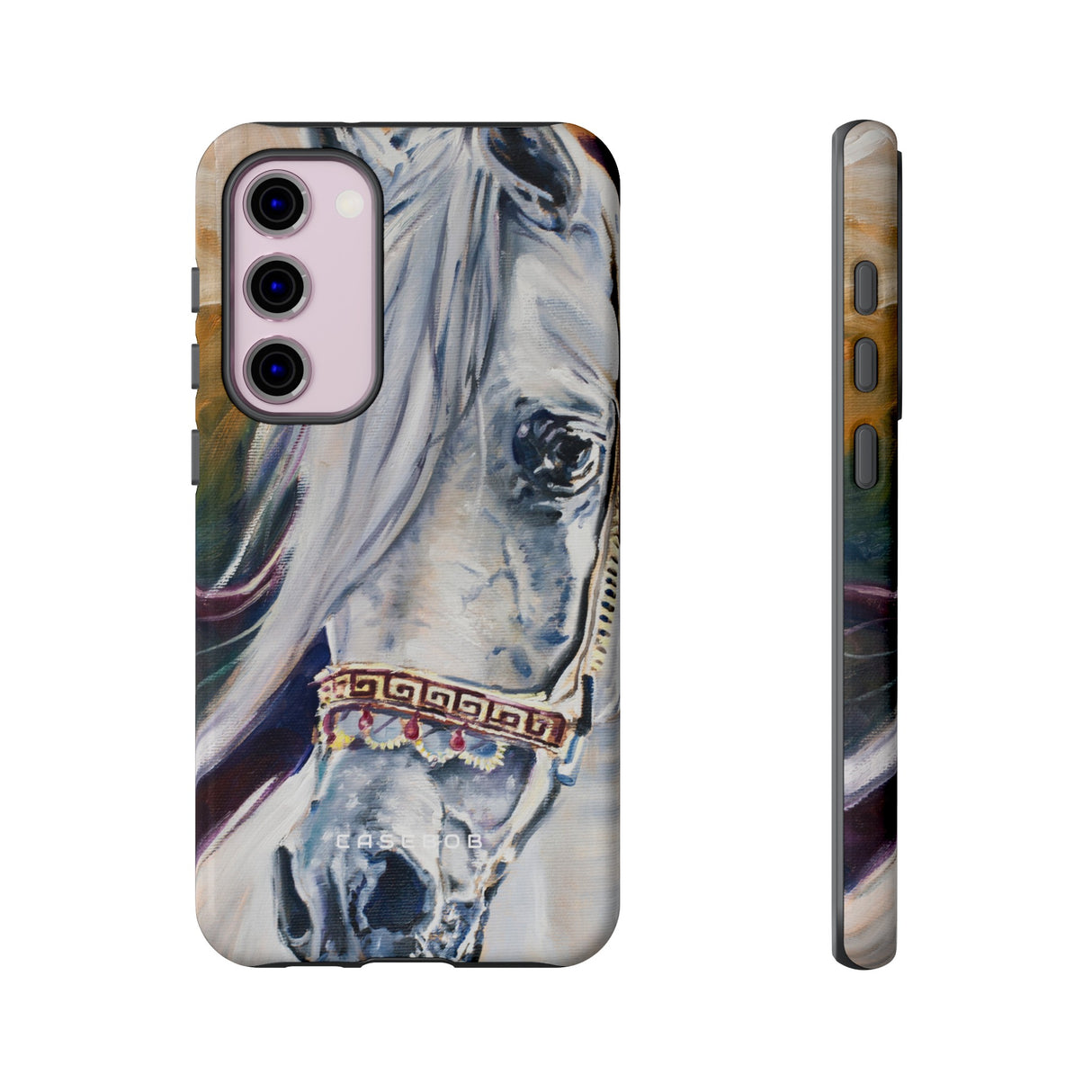 White Arabian - Protective Phone Case