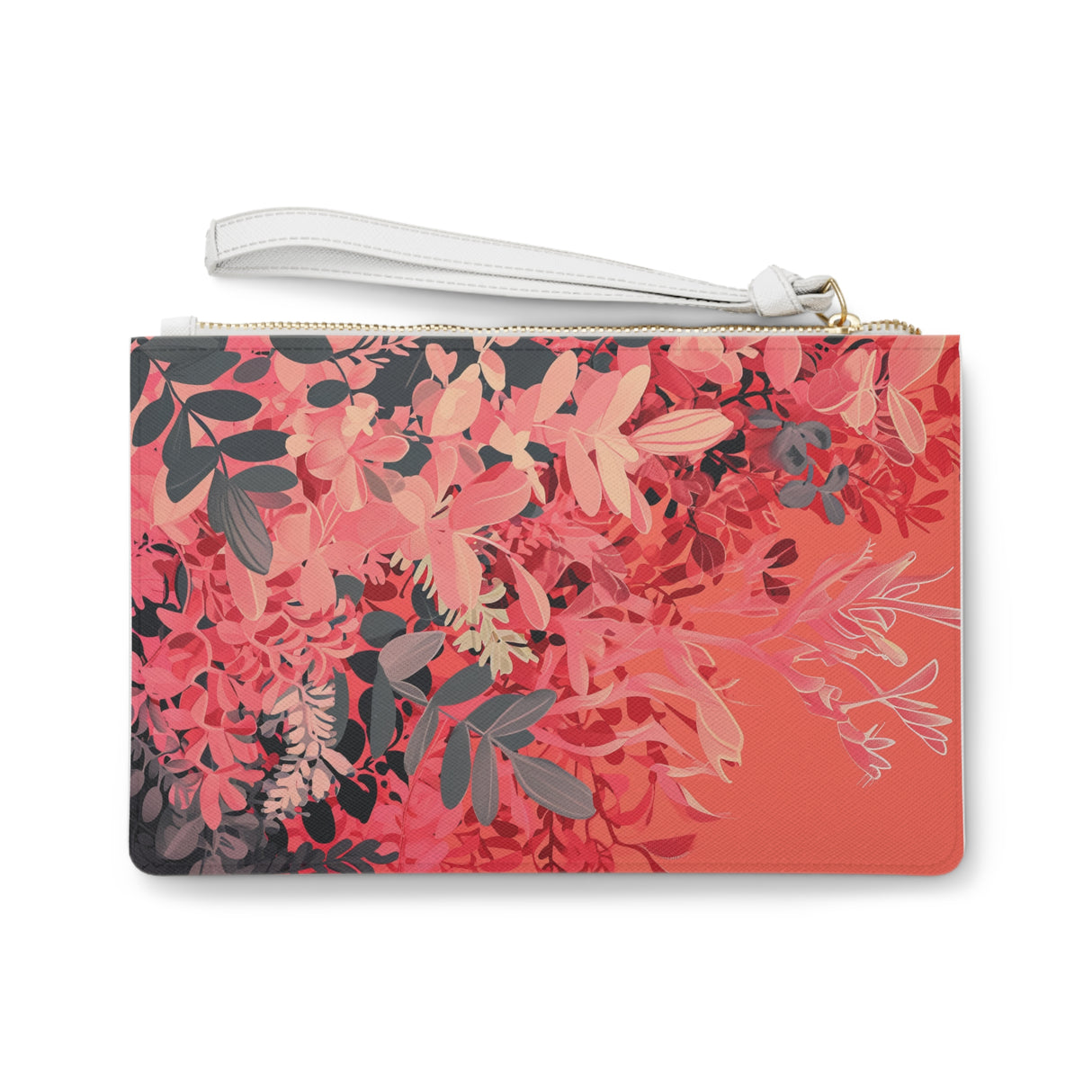 Clutch im Living Coral-Design 