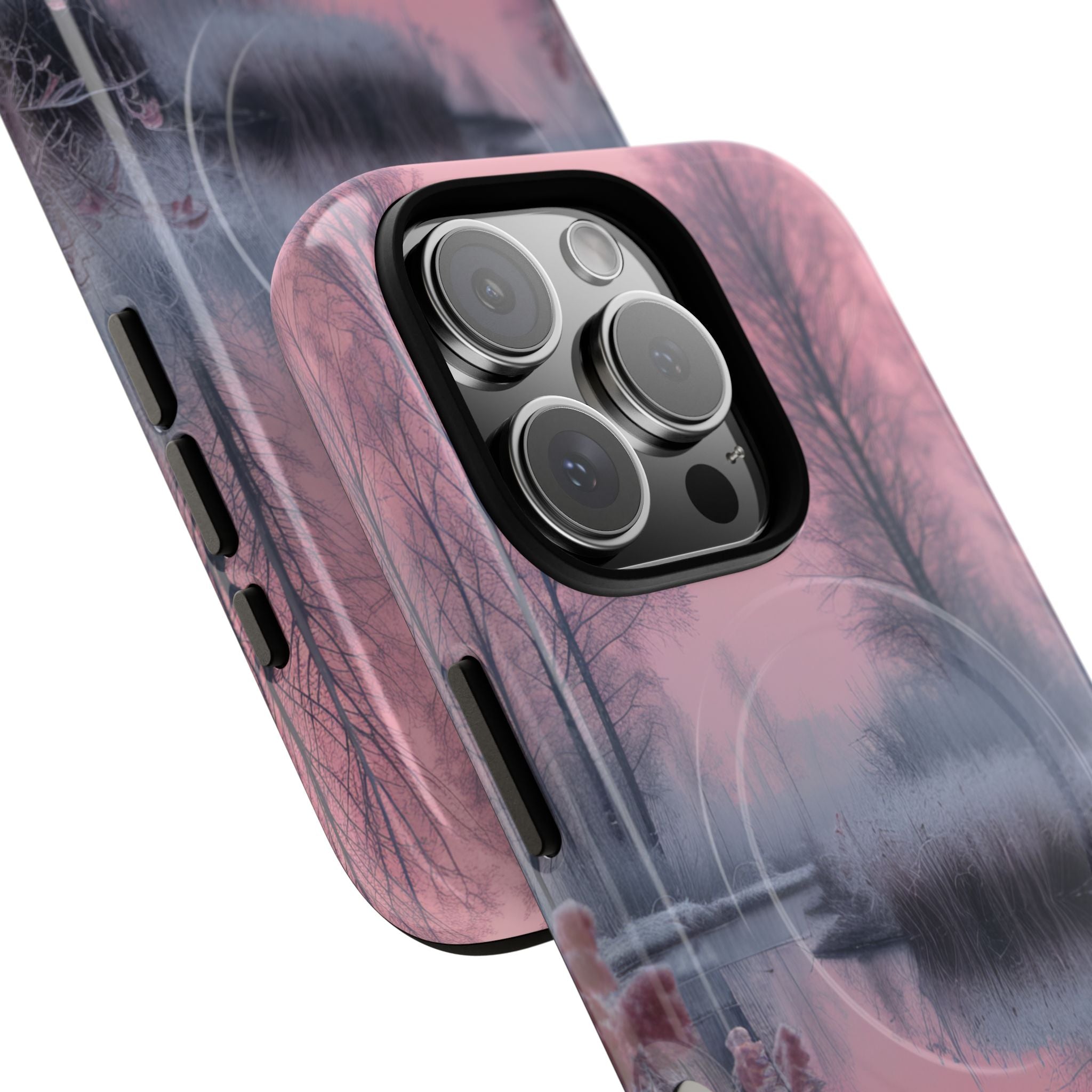 Pink Serenity Case - Tough + MagSafe® iPhone 16 Phone Case