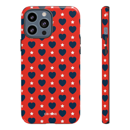 Hearts Dance Bright - iPhone Case