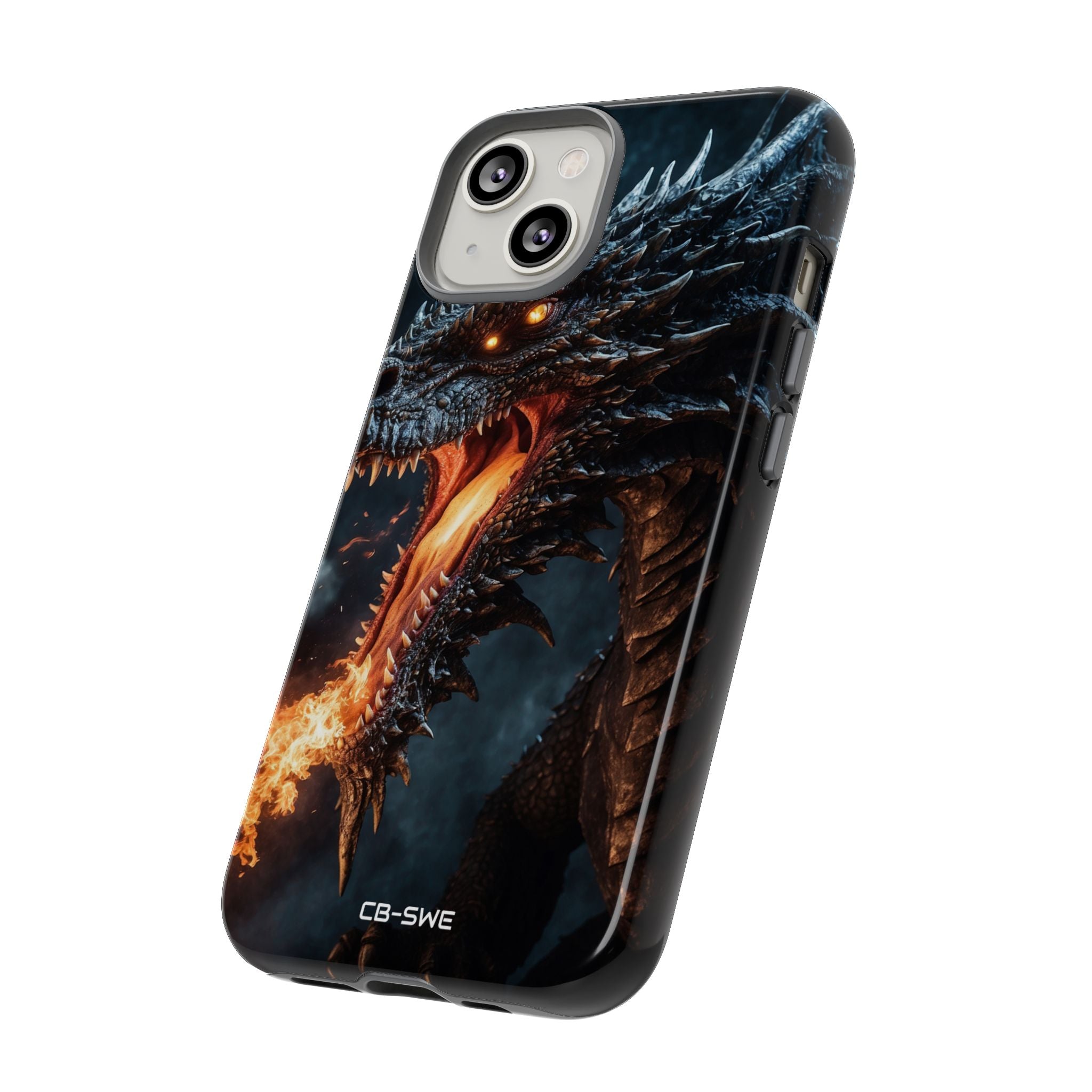 Fiery Breath Erupts - iPhone Case