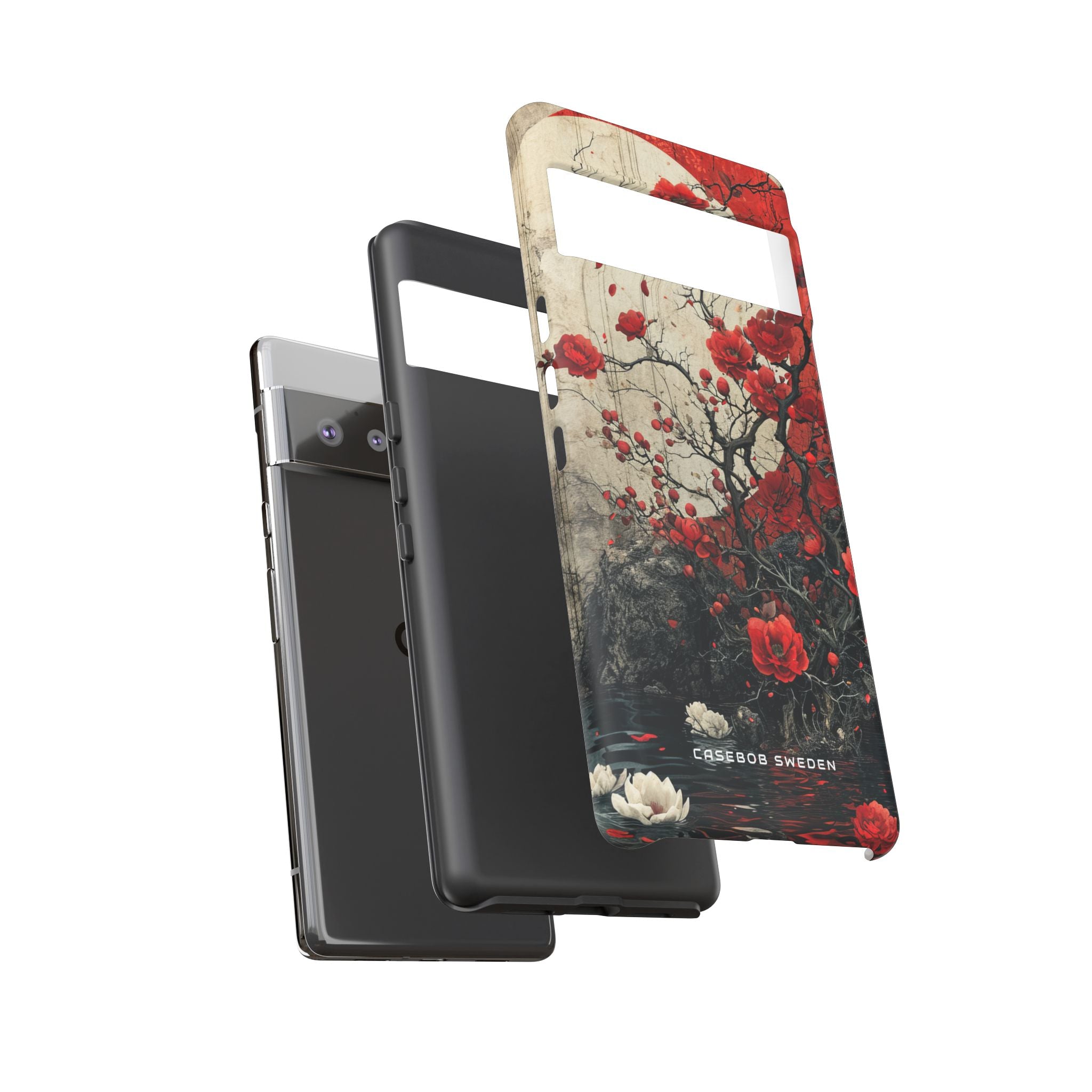 Zen Blossoms in Moonlight Google Pixel 6 - Tough Phone Case