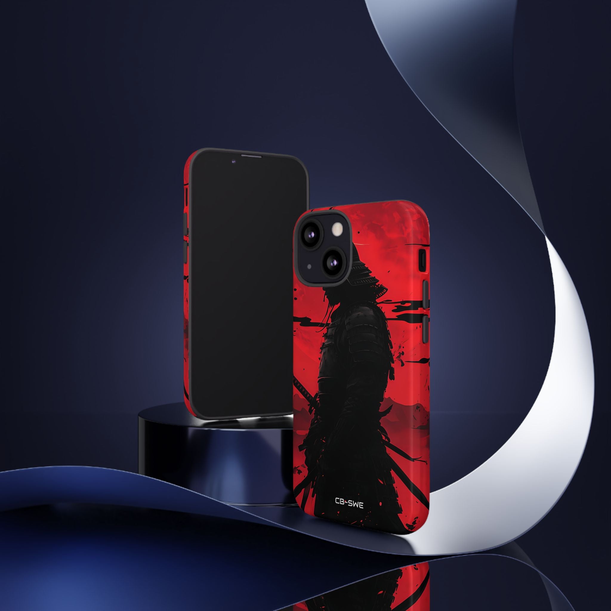 Red Samurai Shadow - iPhone Case