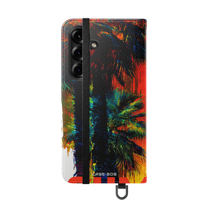 Golden Palms - Samsung S25 Case - Wallet