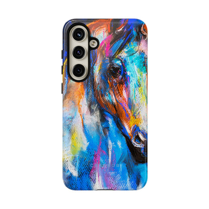 Original Pastel Horse - Protective Phone Case