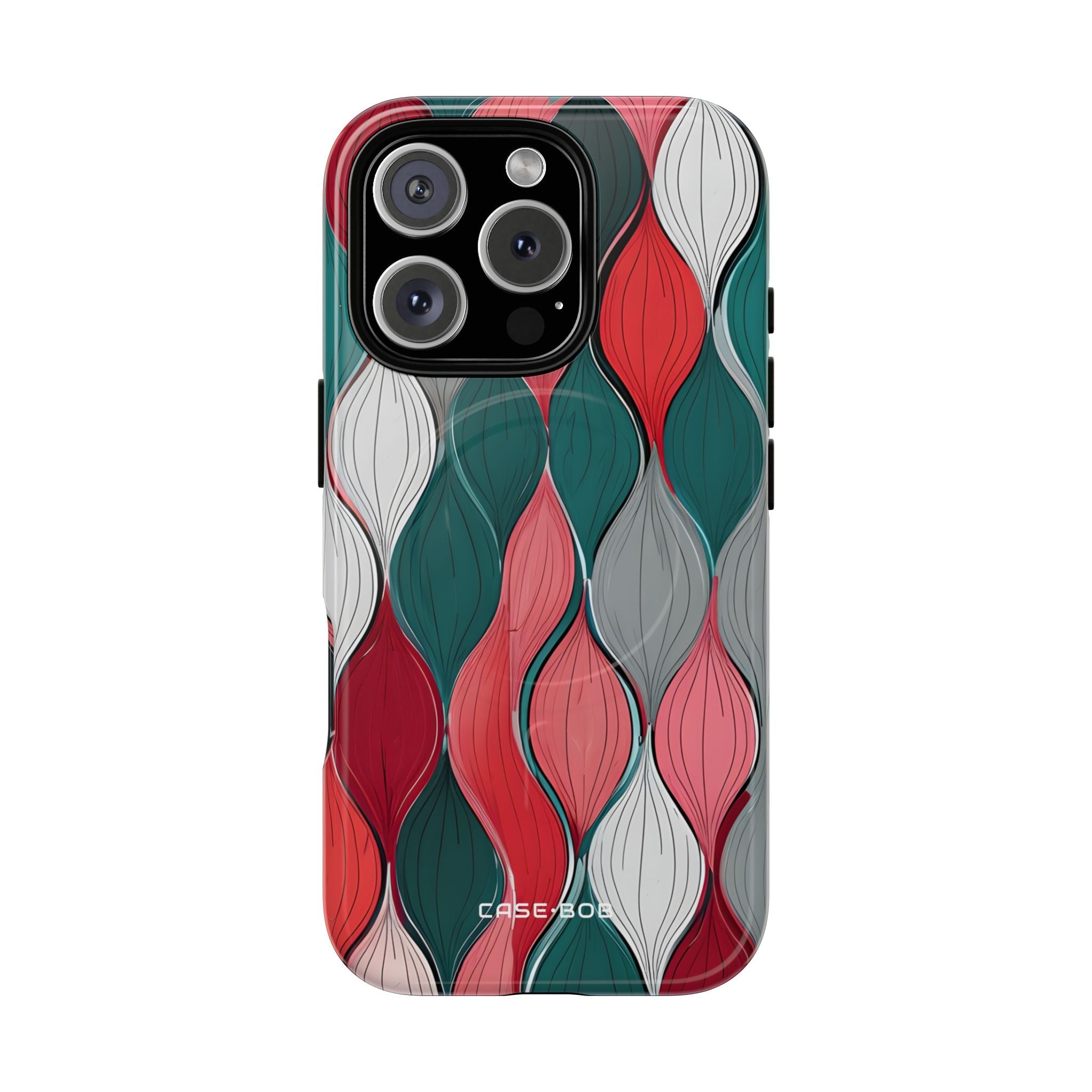 Leaf Cascade Teal iPhone 16 Pro Case - Tough+