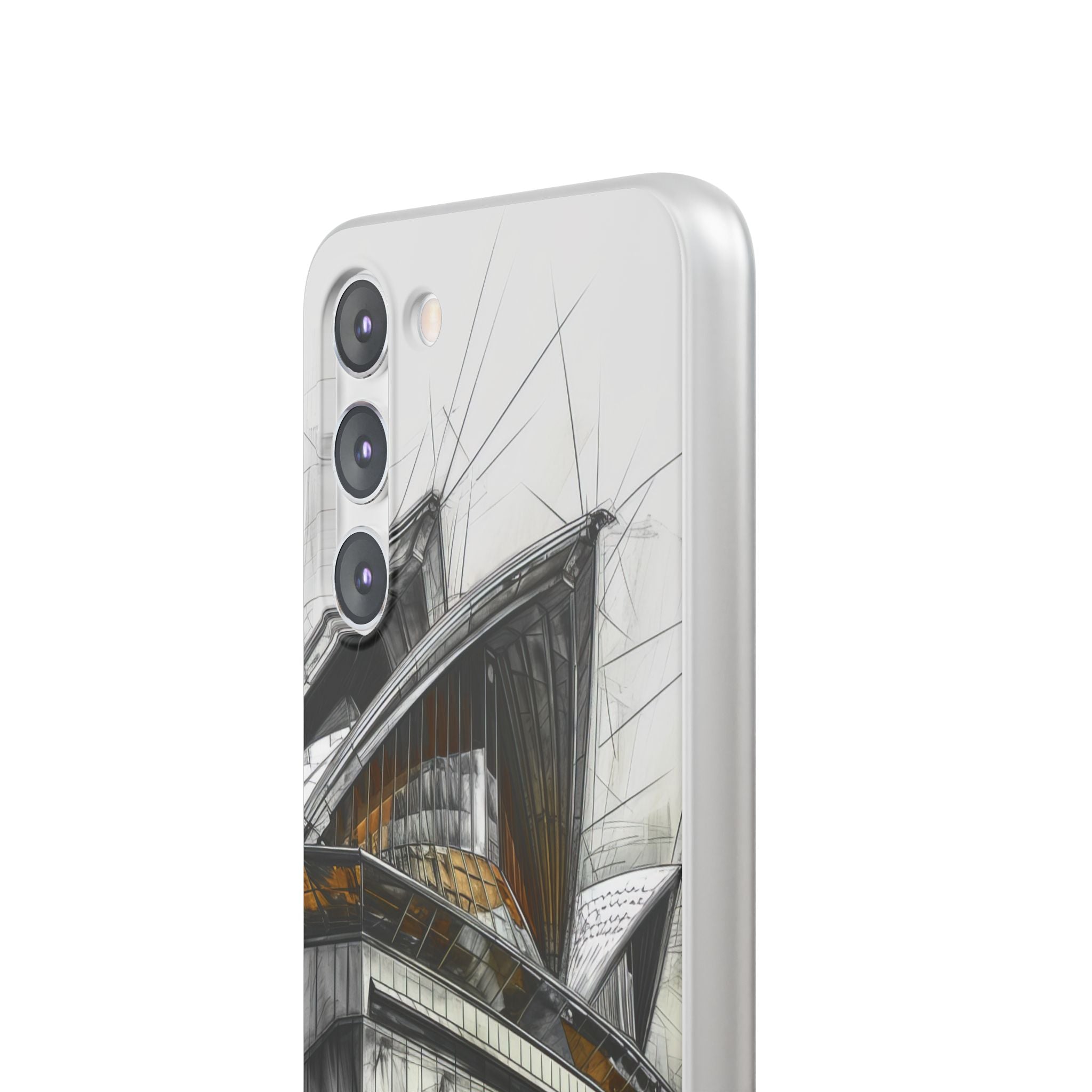 Architectural Curves in Line Formation Samsung S23 - Flexi Phone Case