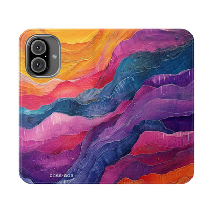 Golden Ridges - iPhone 16  Case - Wallet