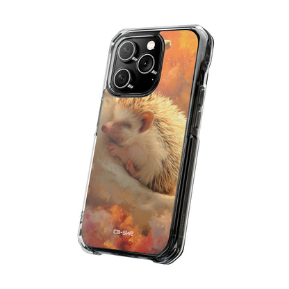 Hedgehog Rests Dreaming iPhone Case - Impact
