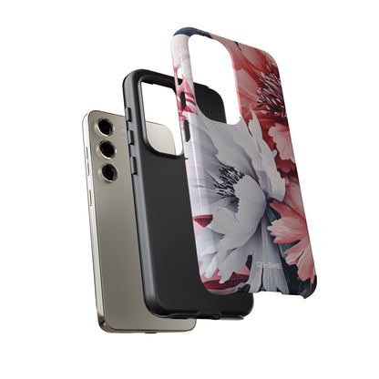 Digital Floral Elegance - Samsung Case