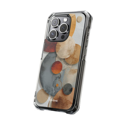 Circles Embrace Warmth iPhone Case - Impact