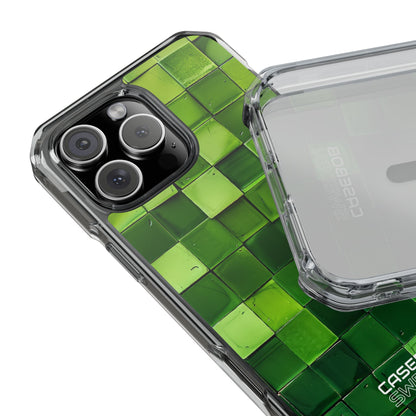 Green Tile Harmony iPhone 16 - Impact Clear+