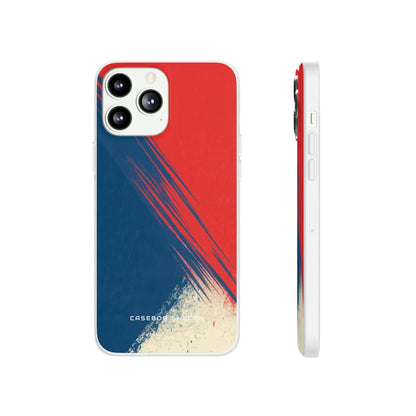 Vintage Brushstroke Harmony iPhone 13 - Flexi Phone Case