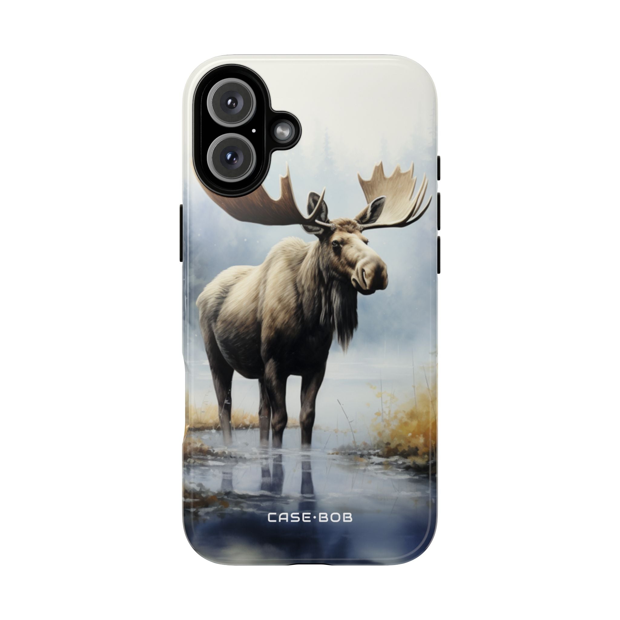 Moose Reflection iPhone 16 Plus Case - Tough