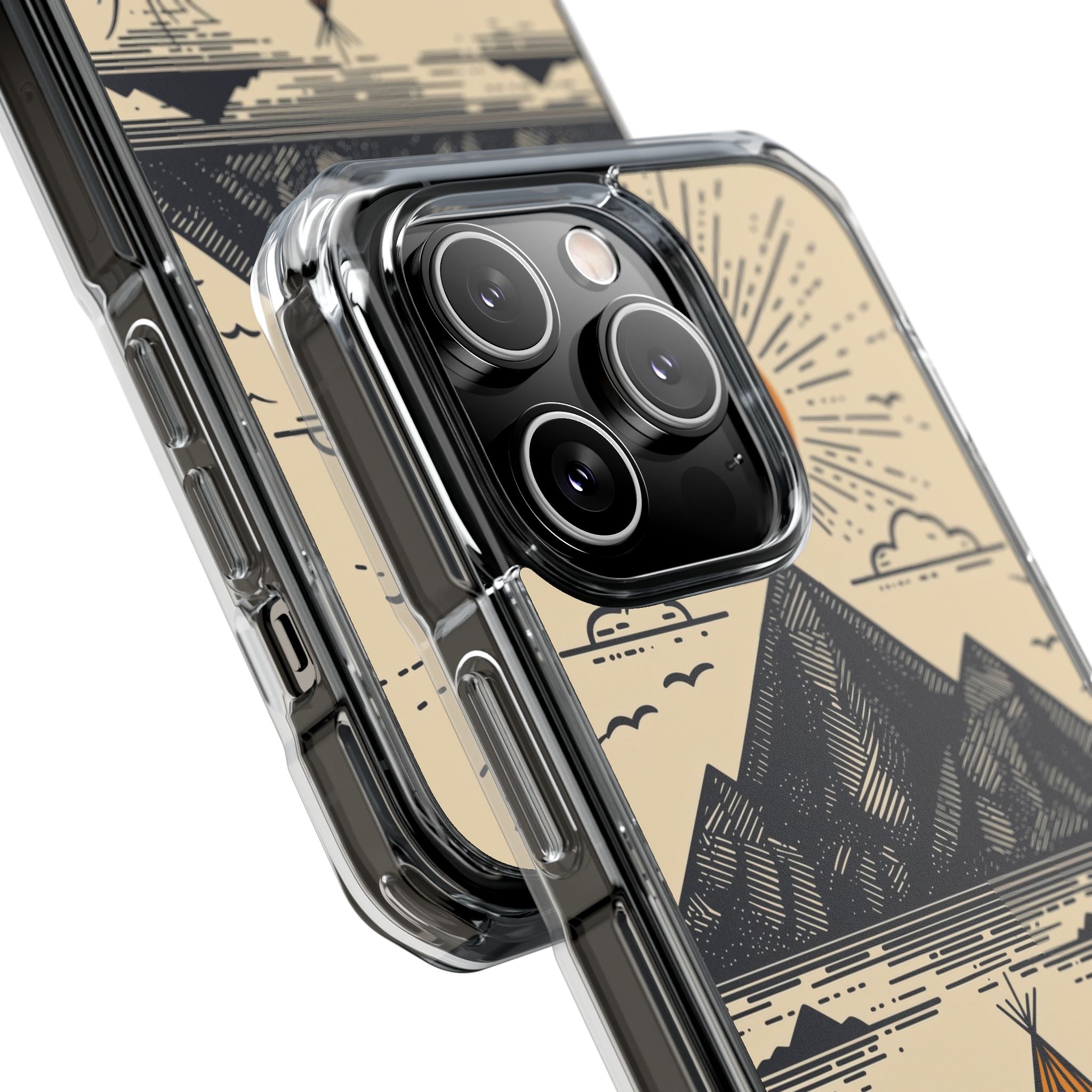 Golden Tent Awaits iPhone Case - Impact