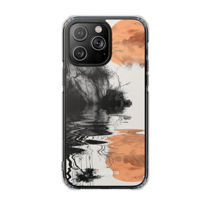 Timeless Serenity - Phone Case for iPhone (Clear Impact - Magnetic)