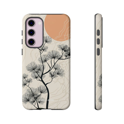 Spiky Tree Sunset Samsung S23 Plus Case - Tough