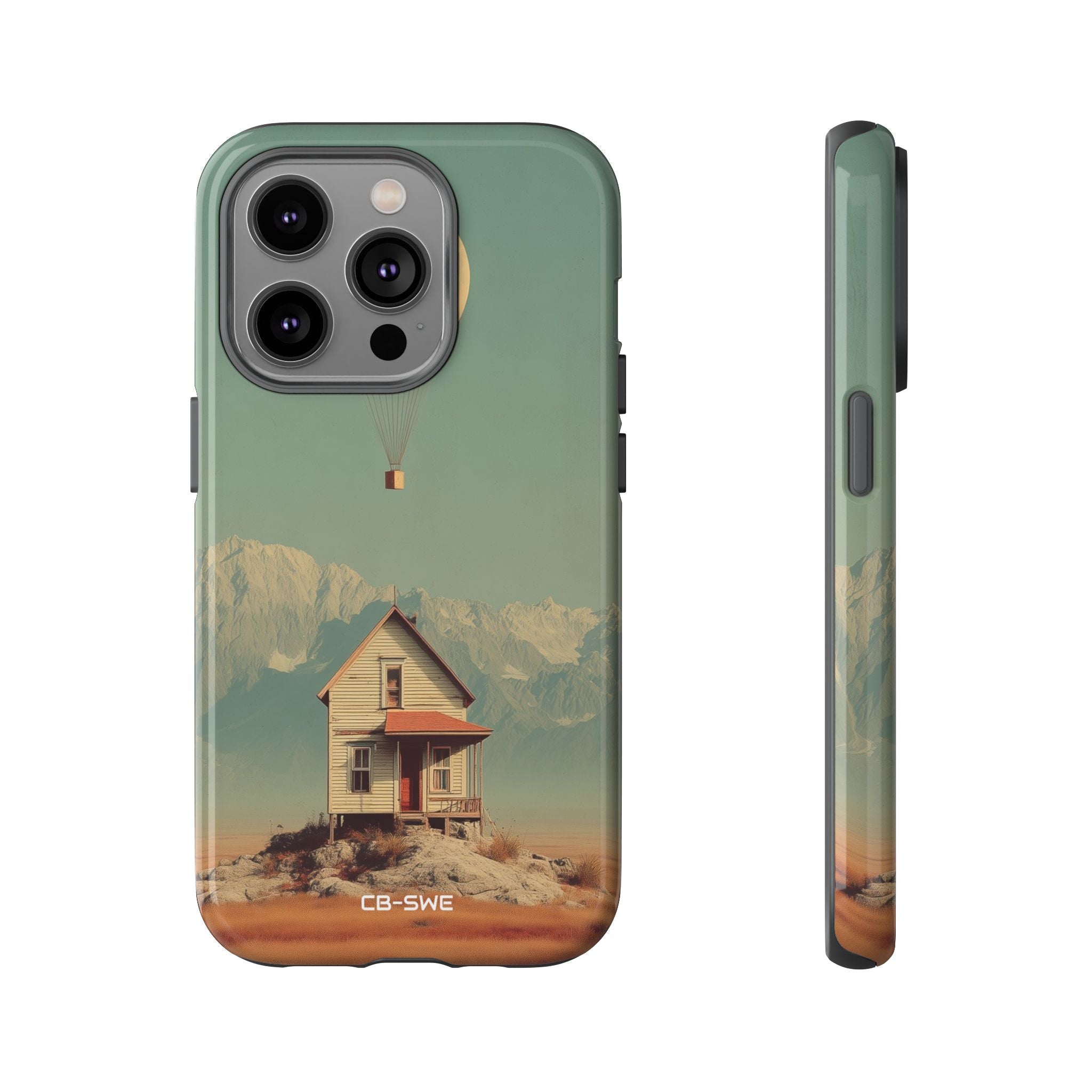 Moon Hovers Low - iPhone Case