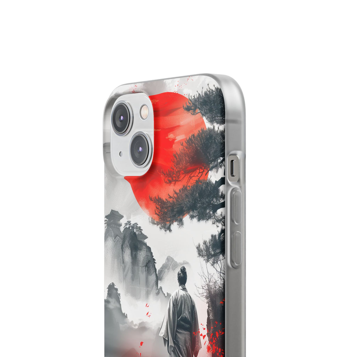 Serene Samurai Sunrise | Flexible Phone Case for iPhone