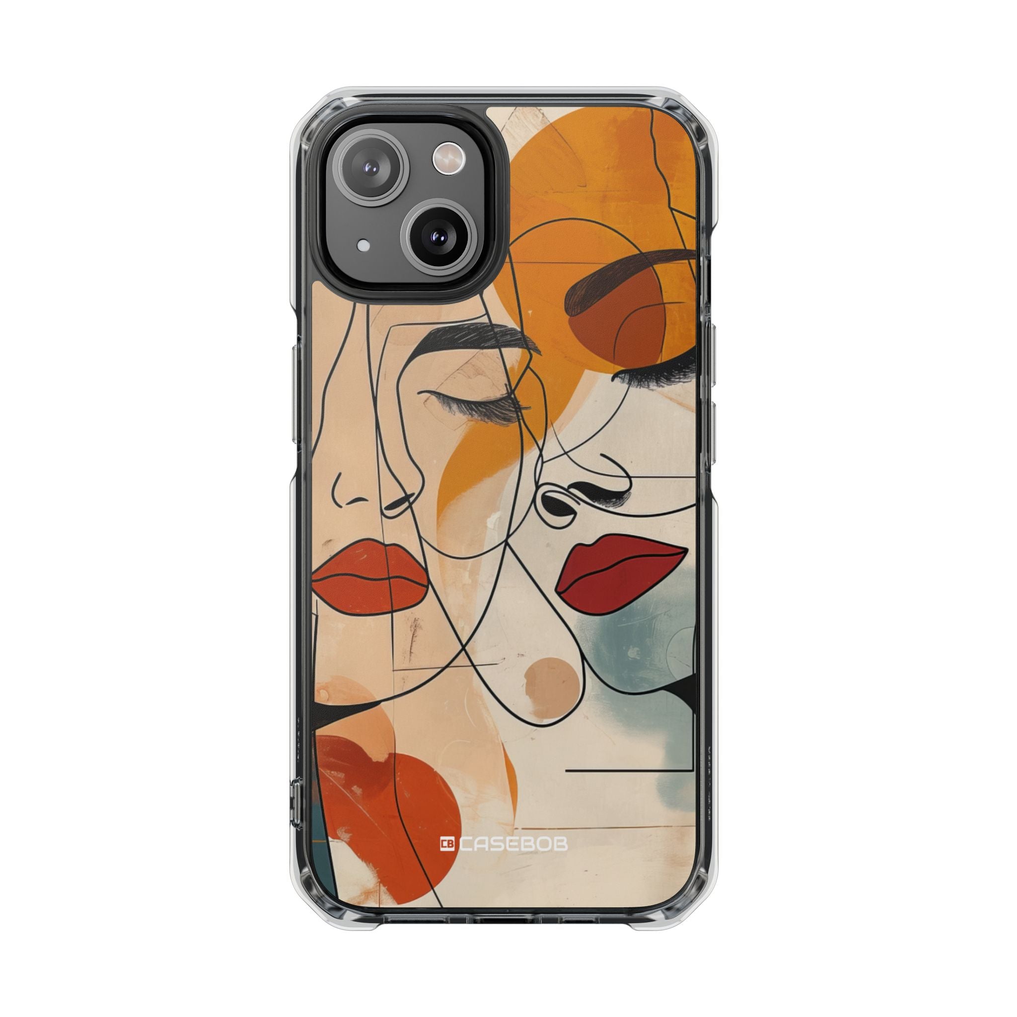 Serene Overlap - Phone Case for iPhone