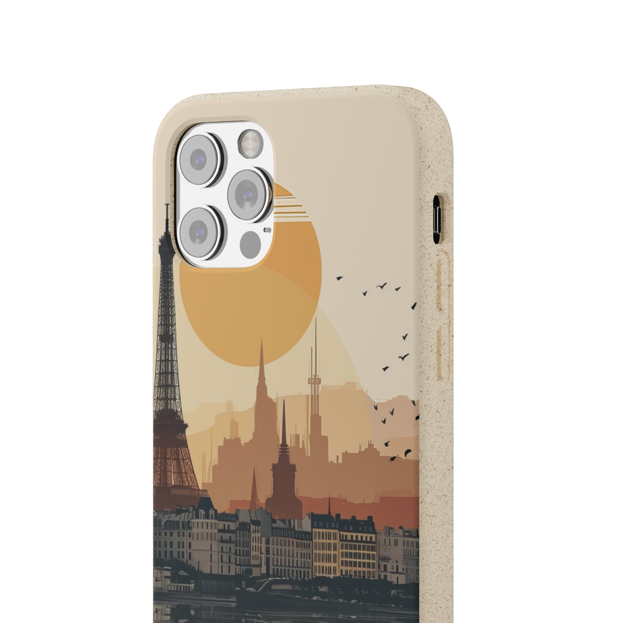 Parisian Sunset Serenity | Biodegradable Phone Case