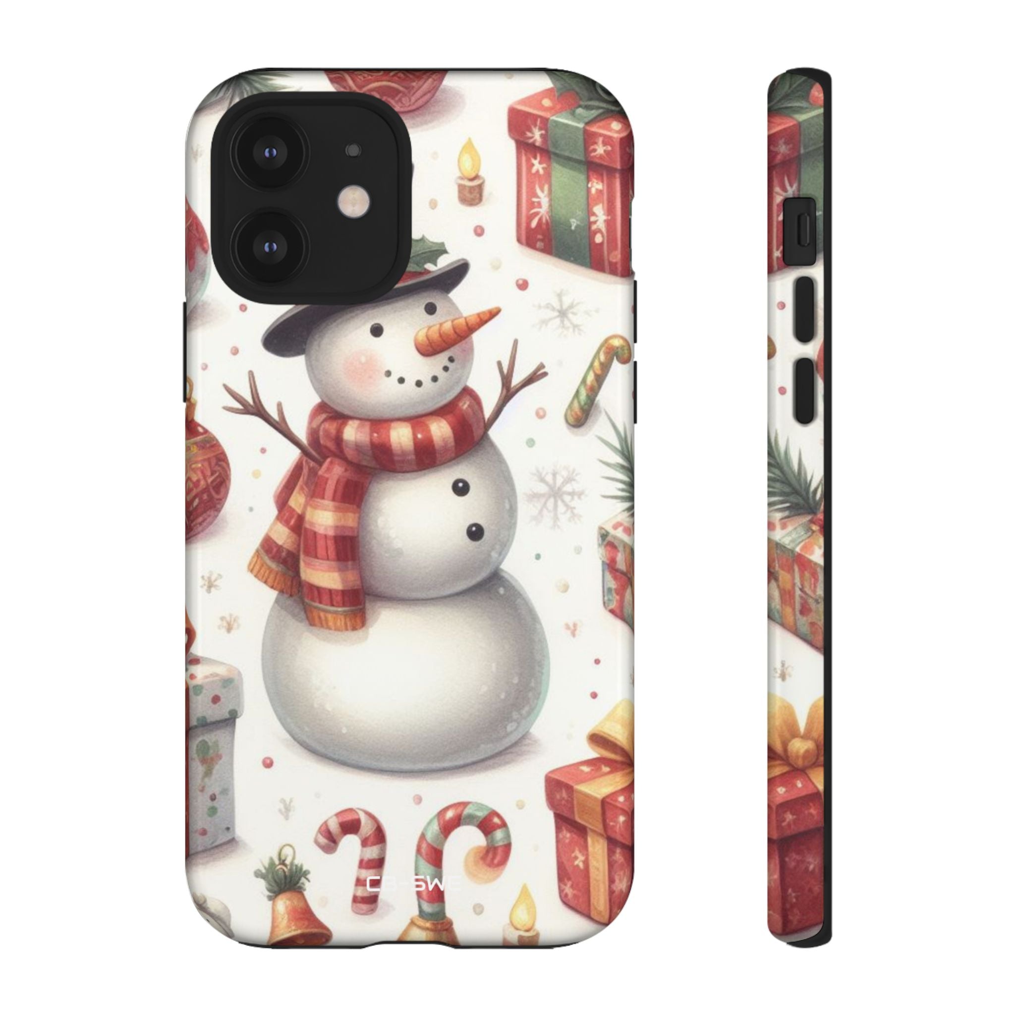 Snowman Welcomes Joy - iPhone Case